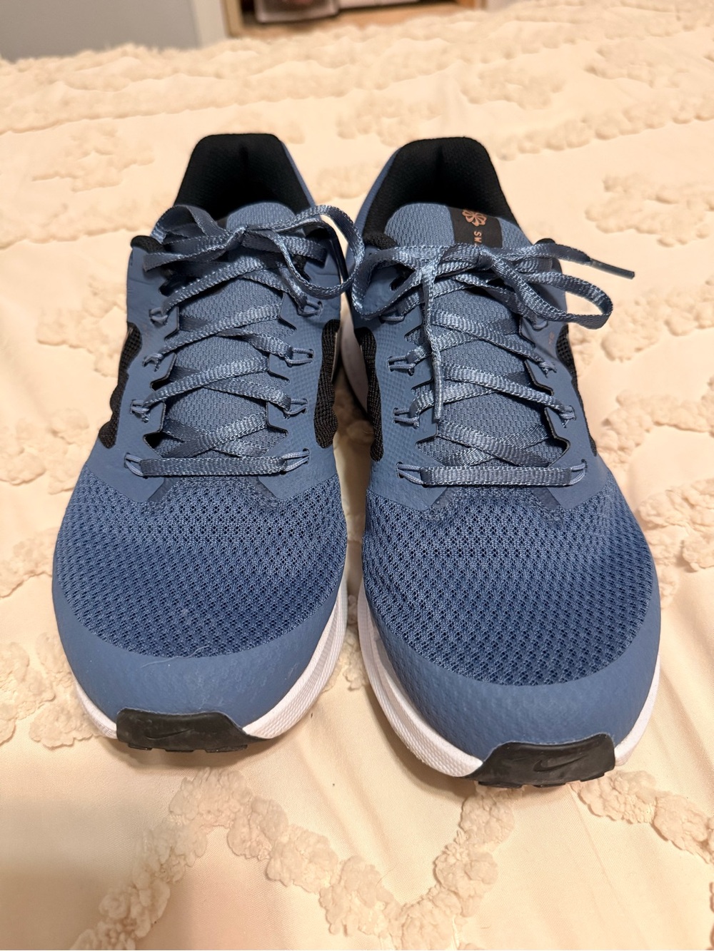 Nike Run Swift 3 Women’s Blue Metallic Bronze Running Shoes Sz 9